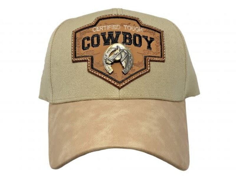 Ball Cap - "Cowboy Certified Tough"