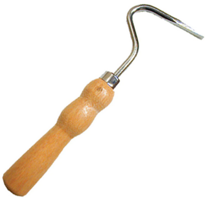 Intrepid Hoof Pick with Wooden Handle