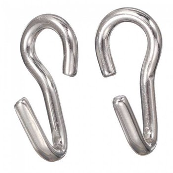 Intrepid Curb Chain - Stainless Steel Hooks, Pair