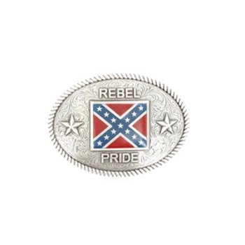 Nocona Belt Buckle - Rebel Pride