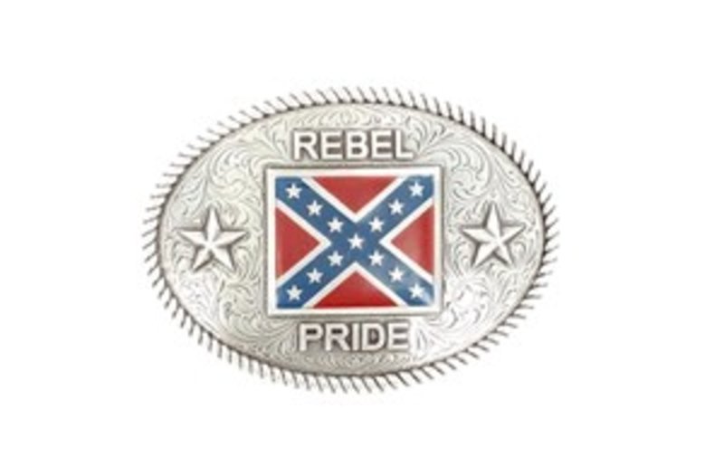 Nocona Belt Buckle - Rebel Pride