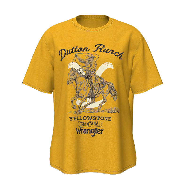 Wrangler Women's Wrangler Yellowstone T-Shirt Golden Rod