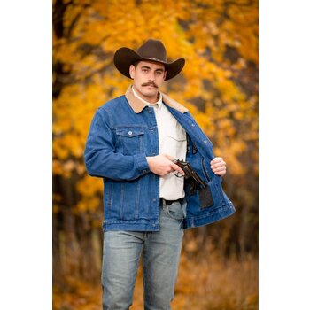 Wyoming Traders Men's Wyoming Traders Concealed Carry Denim Jacket