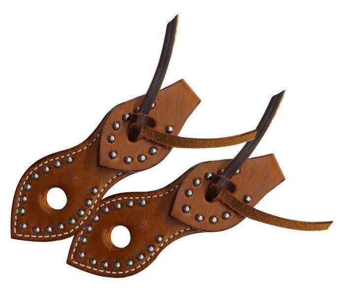 Slobber Straps Studded Leather Gass Horse Supply Western Wear