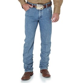 Wrangler Men's Wrangler Premium Performance Advanced Comfort Cowboy Cut Regular Fit Jeans - Stone Bleach