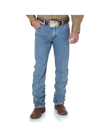 Wrangler Men's Wrangler Advanced Comfort Cowboy Cut Jeans - Stone Bleach