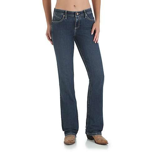 Women's Wrangler Cowgirl Cut Ultimate Riding - Q-Baby with Booty Technology - Gass Horse Supply & Western Wear