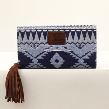 Wallet - Madison Collection Clutch, Blue