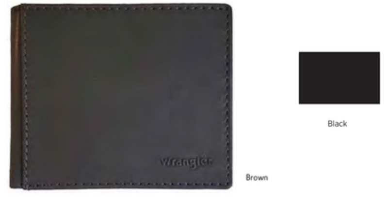 Wrangler Wallet - Bifold with Embossed Logo