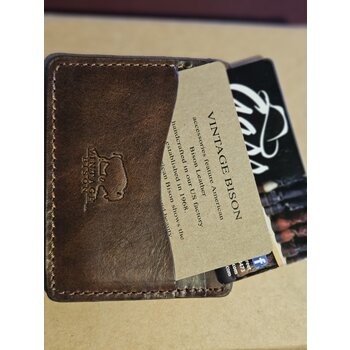 Bison Bison Sweetwater Whiskey Card Case