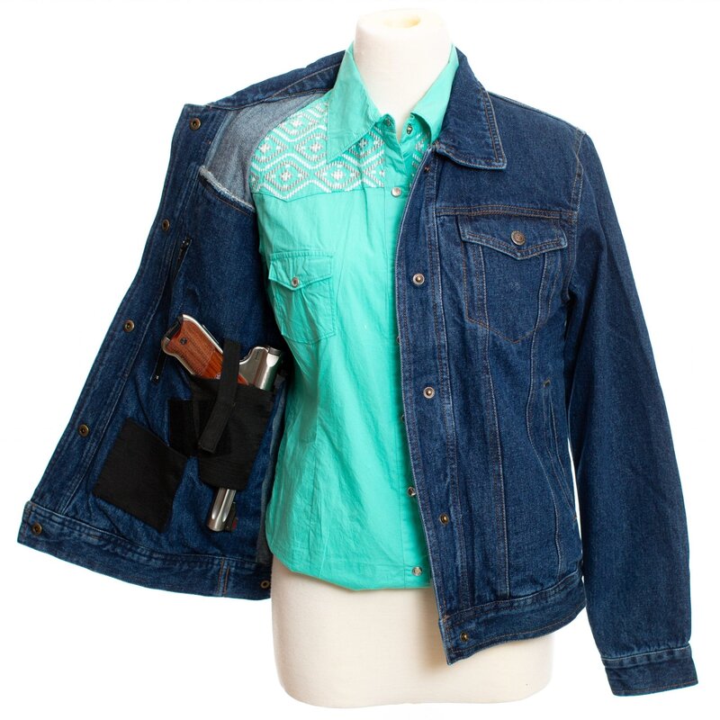 Wyoming Traders Women’s Denim Concealed Carry Jacket