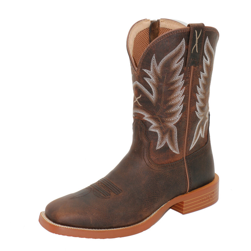 Twisted X Men's Twisted X 11" Tech X Soft Toe Boot - Tobacco Brown & Adobe