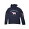 Stirrups Preppy Fabric Horse Hooded T-Shirt