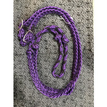 Lamprey Nylon Braided Barrel Rein