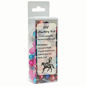 DIY Charm Jewelry Kit, Pink