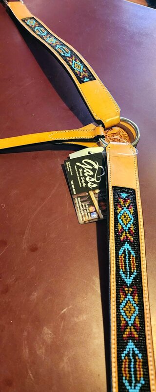 Tack Set - Beaded with One Ear Headstall
