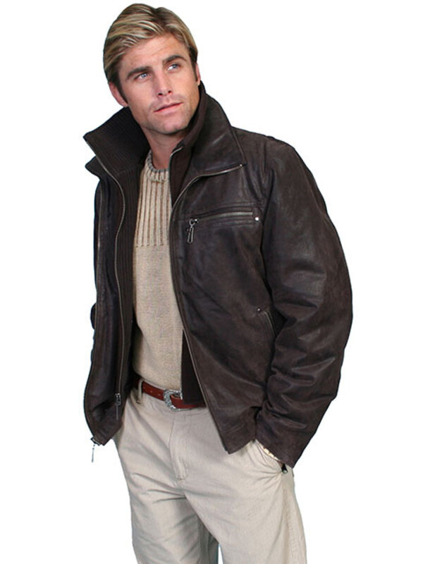 Scully Leather Men's Scully Leather Jacket with Liner