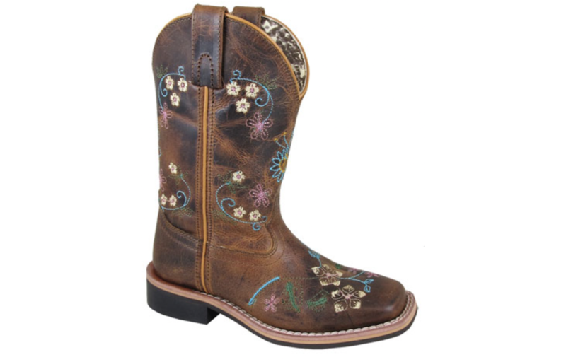 Smoky Mt Youth Smoky Floralie Western Boot