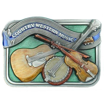 WEX Belt Buckle - Country Western Music