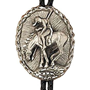 WEX Bolo Tie - Pewter, End of the Trail