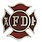 WEX Belt Buckle - Firefighter FD 2" x 2"