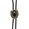 WEX Bolo Tie - Gold Horseshoe w/ Onyx Stone