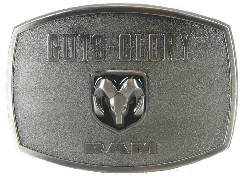 WEX Belt Buckle - Guts Glory Ram