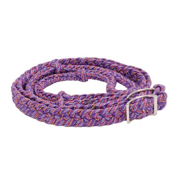 Partrade Nylon Braided Confetti Glitter Barrel Reins