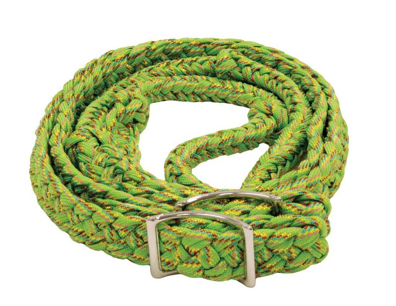 Partrade Nylon Braided Confetti Glitter Barrel Reins