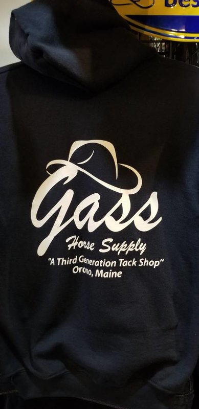 GHS/Gildan Hoodie with Logos, Navy