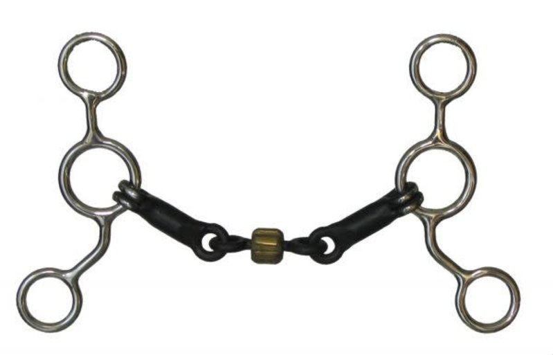 Showman Gag - Showman™ Stainless Steel JR Cowhorse Bit, 5"