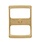 Weaver Conway Buckle Solid Brass -  1-1/4"