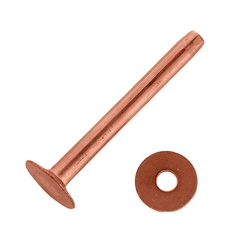 Copper Tube Rivets - 5/16, 1lb - Gass Horse Supply & Western Wear