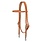 Weaver Pro Tack Headstall w/Snaps Med. Bro Horse