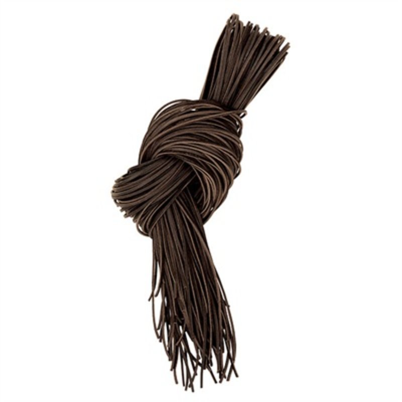 Weaver Weaver Leather Laces Chocolate 1/8" x 72"