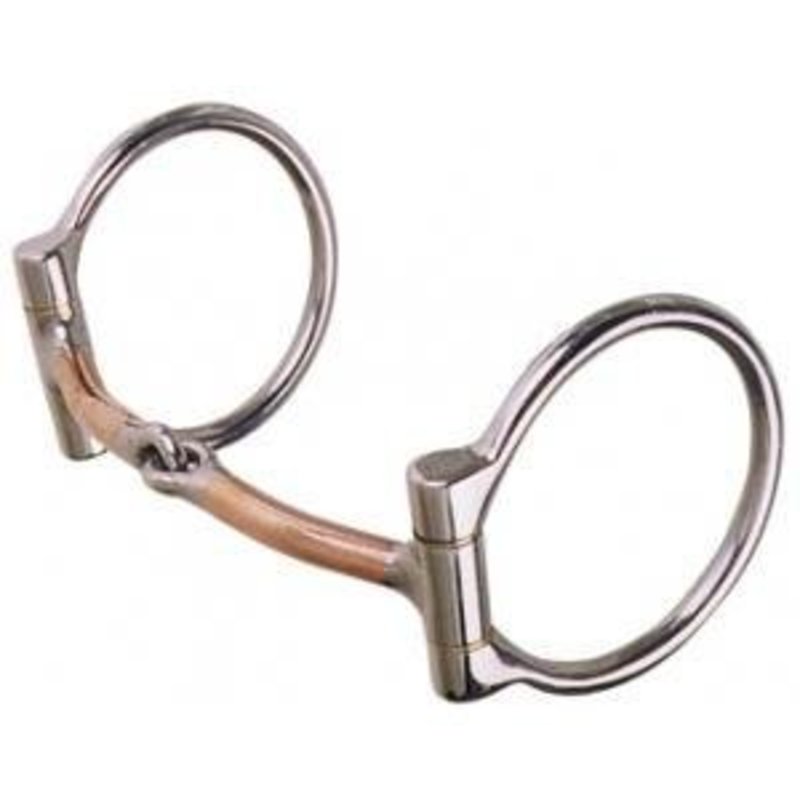 Reinsman Offset Dee - Smooth Copper Snaffle, Stage A, 5"