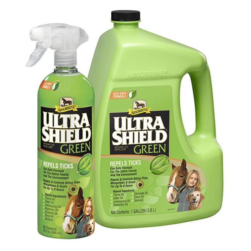 Absorbine Ultrashield Green Spray - 32oz REG $21.95 NOW 20% OFF!