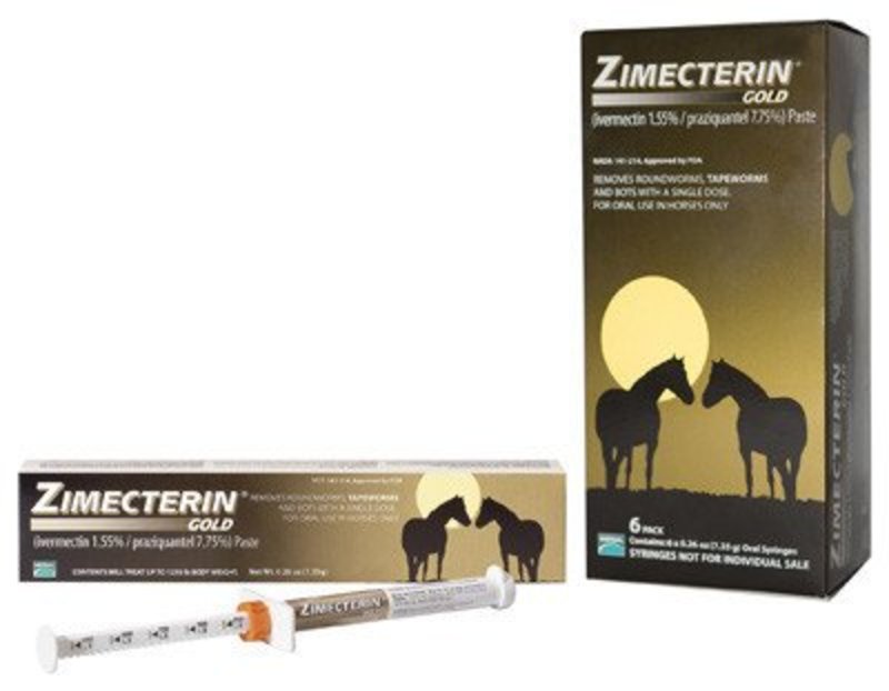 Zimecterin Gold Dewormer - 0.26 oz