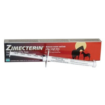 Zimecterin Paste Wormer Dewormer - 6.08 g