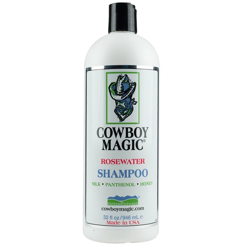 Cowboy Magic Rosewater Shampoo - 32 oz - Gass Horse Supply & Western Wear