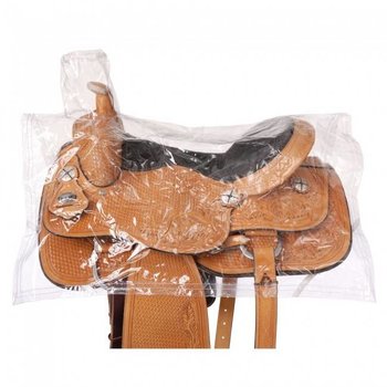 Tough-1 Western Saddle Cover - Clear