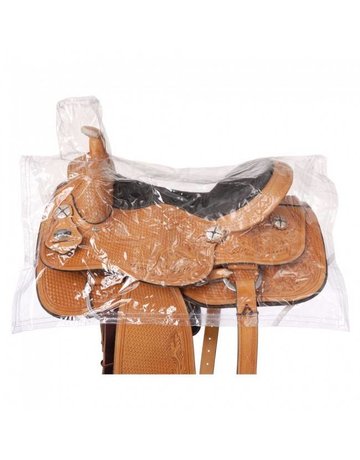 Tough-1 Western Saddle Cover - Clear
