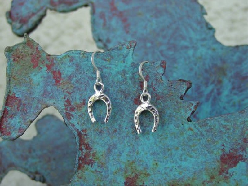 Baron Silver Earrings - Horseshoe