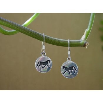 Baron Silver Earrings - Silhouette