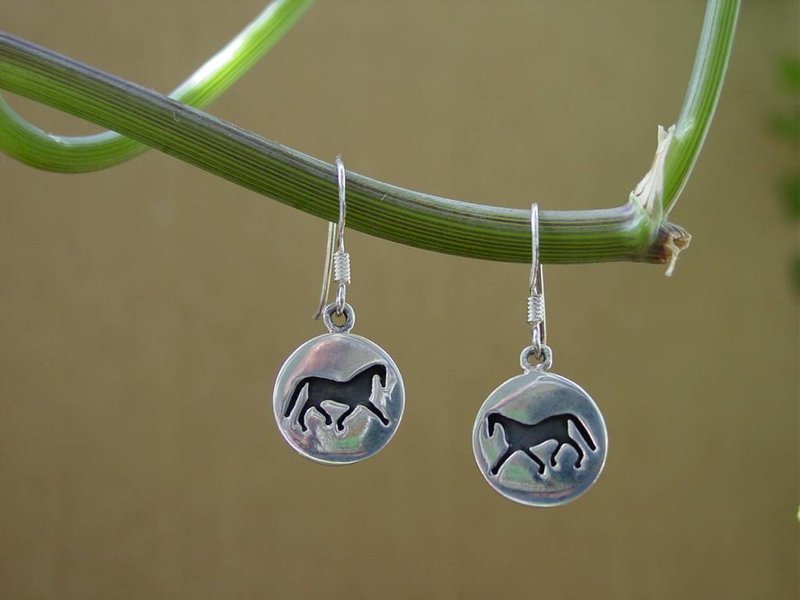 Baron Silver Earrings - Silhouette