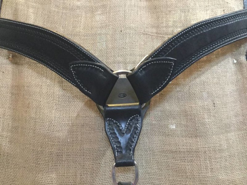 Circle L Circle L Wide Breast Collar, U.S.A. Made - Horse Size