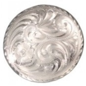 Celtic Round - Concho Antique Silver Look Rivet Back 1