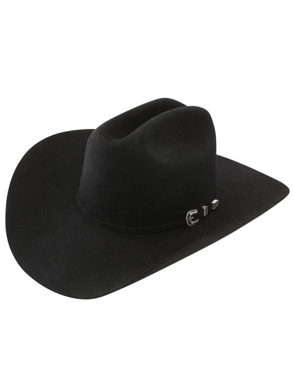 Stetson Black 5X Lariat Fur Felt Cowboy Hat