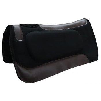 Showman Showman Built Up Black Felt Saddle Pad 31" x 31"