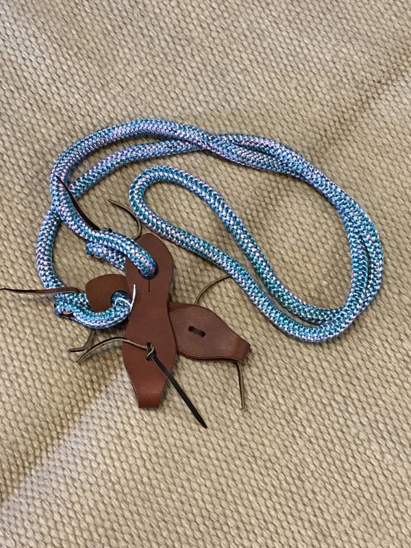 Lamprey Nylon Game Reins w/Slobbers - Assorted Colors